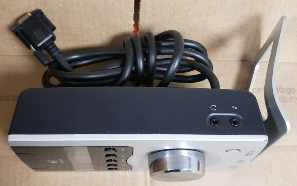 Logitech Z-5500 THX Speaker System Control Unit-POD ONLY-(UNTESTED)