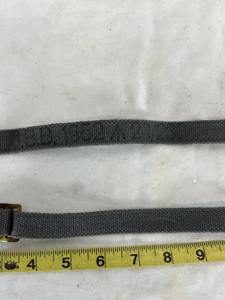 Vintage British Army Web Strap 1952 Dated