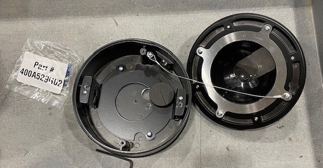 Wren Solutions MGDS2U-BBHTF1S-4” Wall Dome Black HT for security camera