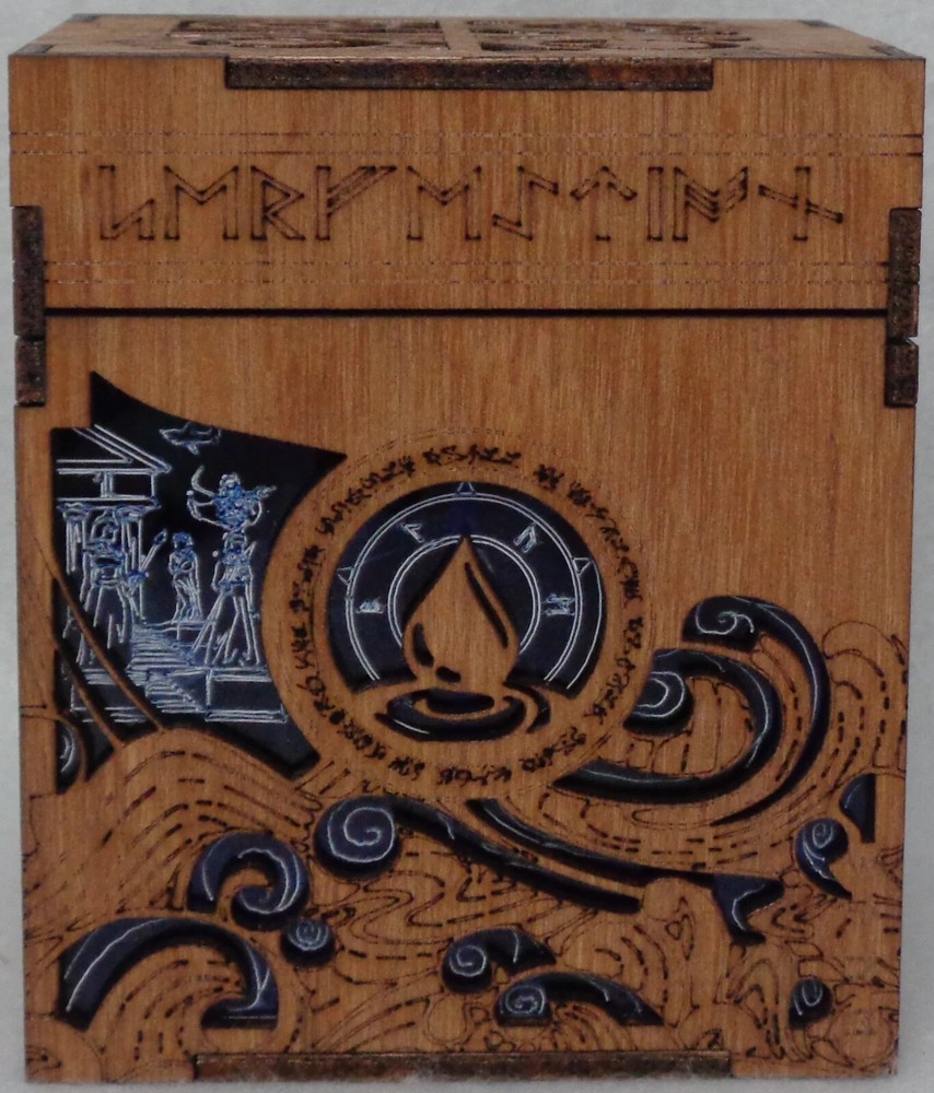 MTG Commander Deck Box INK-TREADER RED/GREEN/WHITE/BLUE standard Magic Gathering