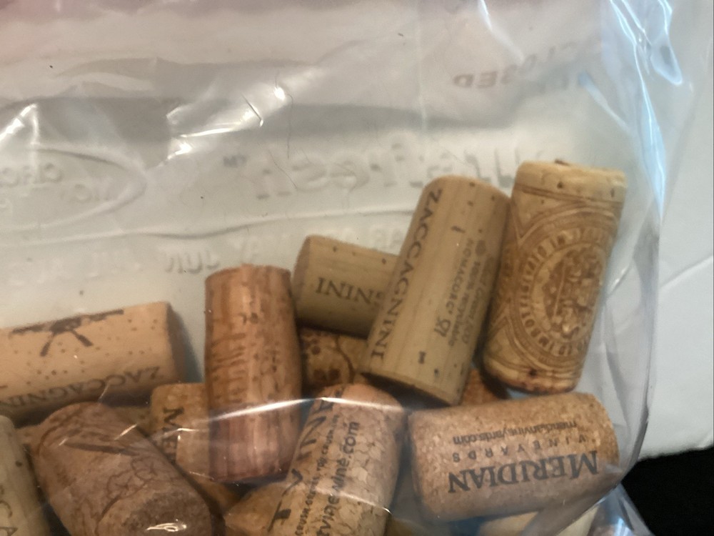 50 Asst’d Brands Still Wine Corks Used