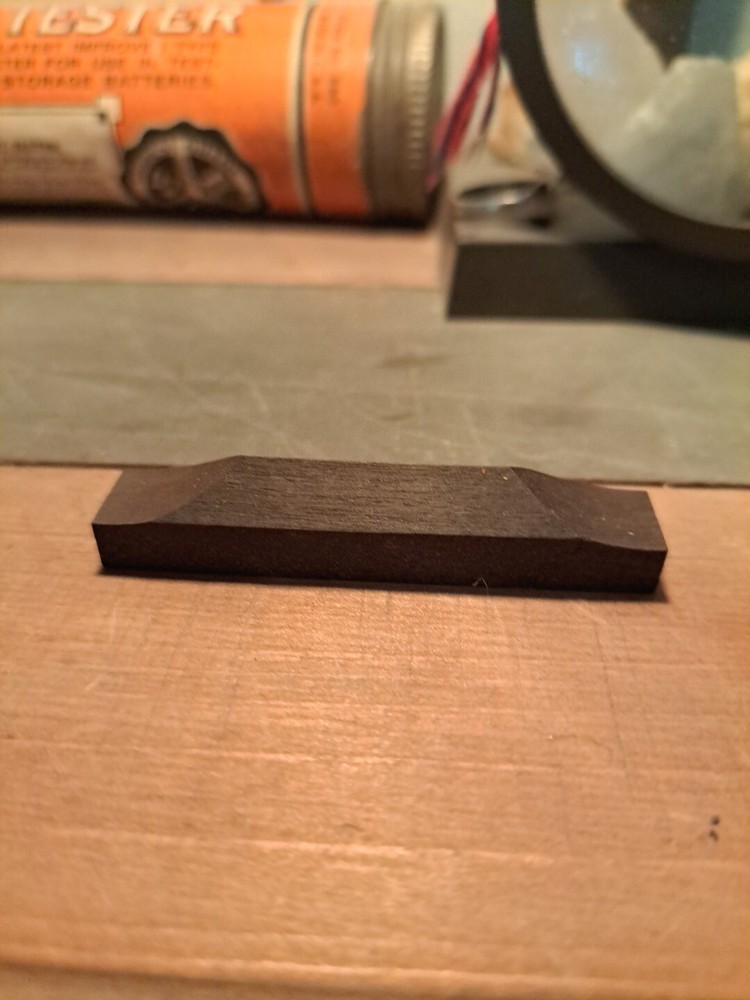 NEW Ebony Cello Saddles. Nice Quality Ebony!