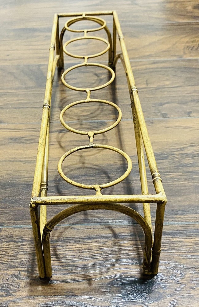 Candle holder Bamboo Look / Medal