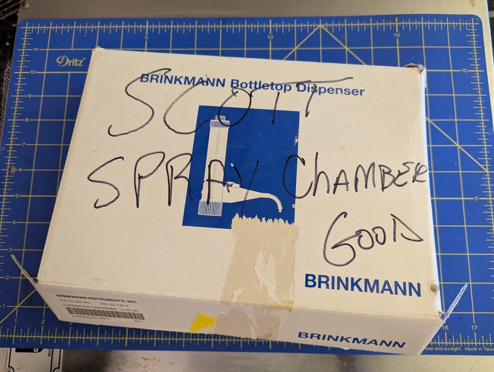Scott Spray Chamber, Double Pass, 90° Exit