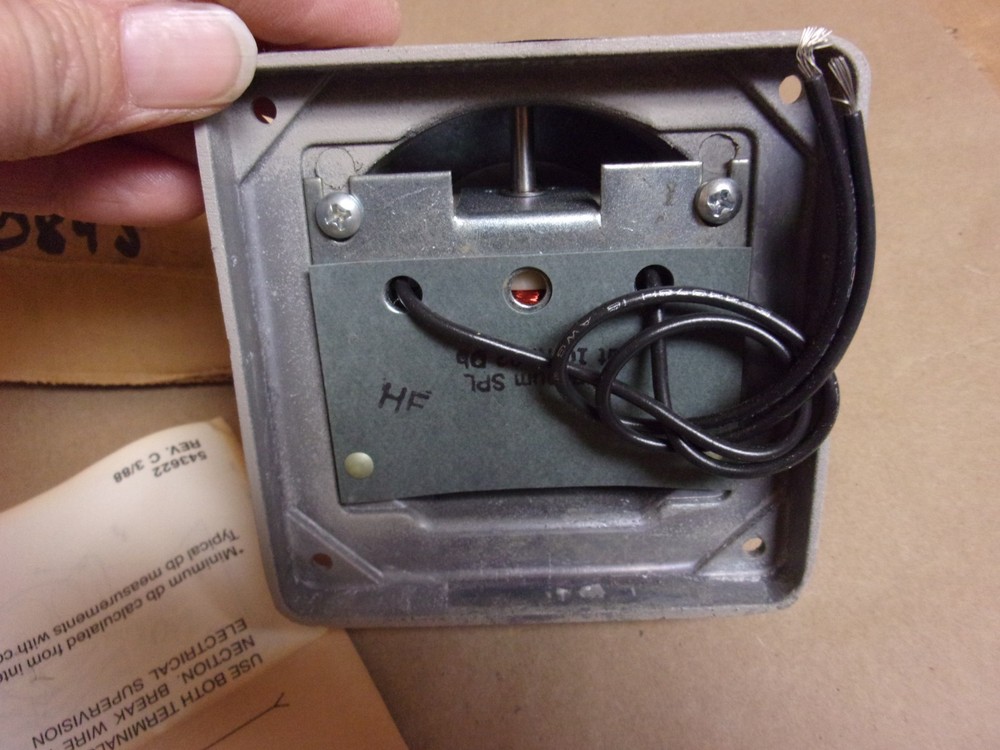 Faraday Bell , cat# 444B-4-15-48-DC