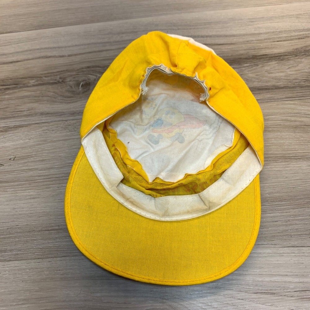 1982 Midway - Pac Man Cereal - Painter Hat "Lets Go Ghost Chompin"