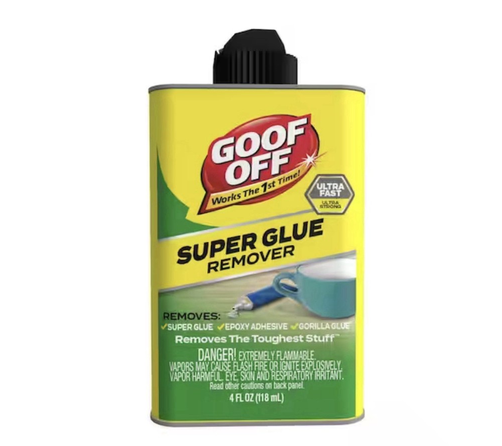Good Off 4 oz. Super Glue Remover - New