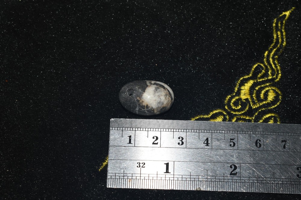 Authentic Ancient Central Asian Stone Amulet Bead over 3000 Years Old