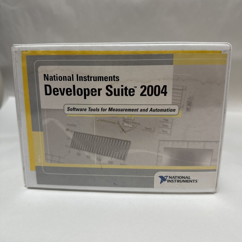 National Instruments Developer Suite 2004 12 CD bundle + Additions