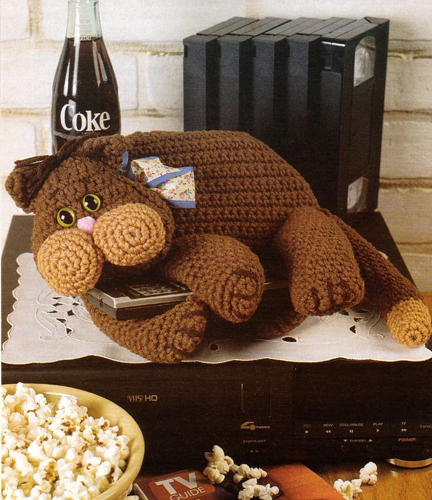 CUTE TV Jake Remote Holder/Decor/Crochet Pattern INSTRUCTIONS ONLY
