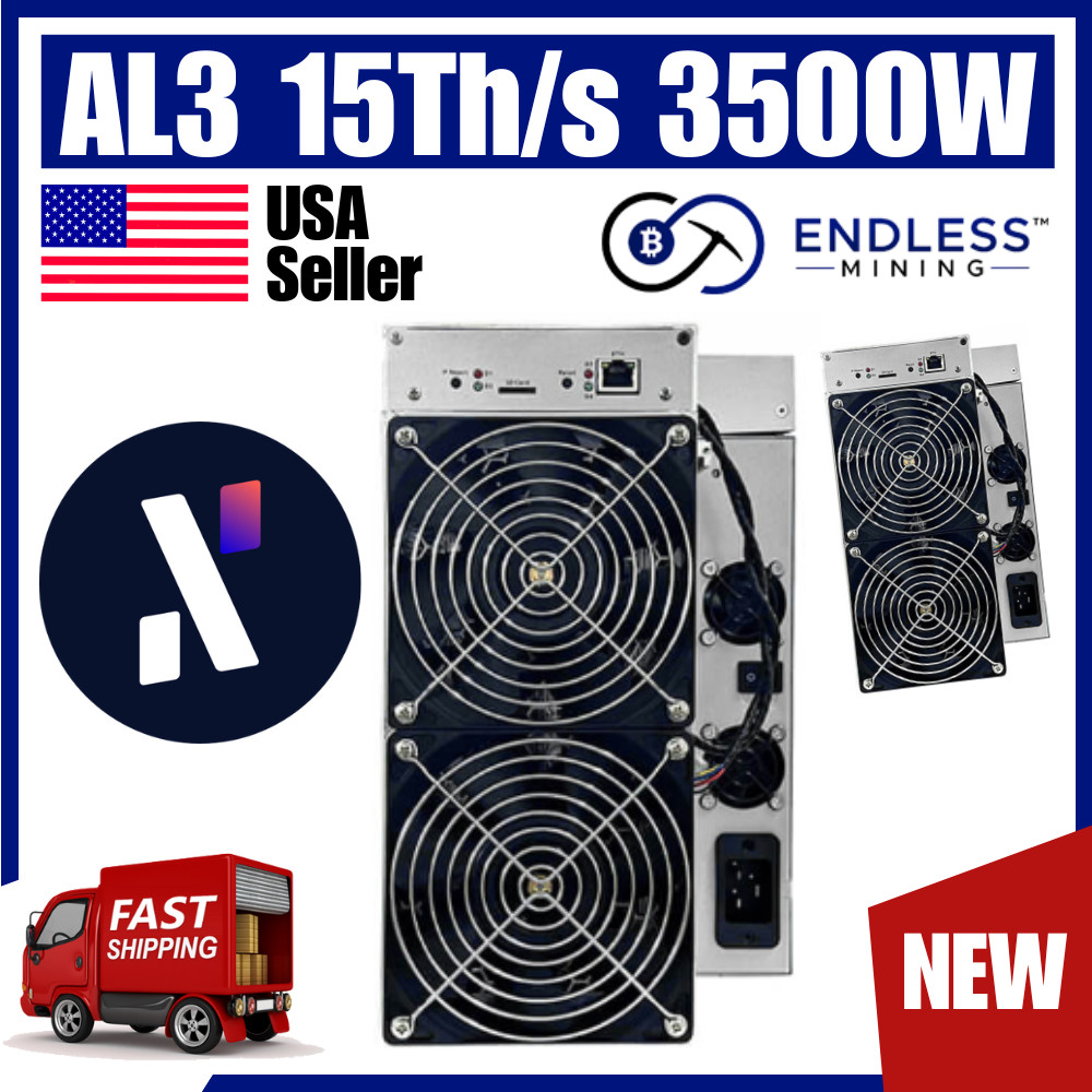 IceRiver AL3 15Th/s 3500W – ALPH Mining – Input Voltage 220V | EndlessMining ™️