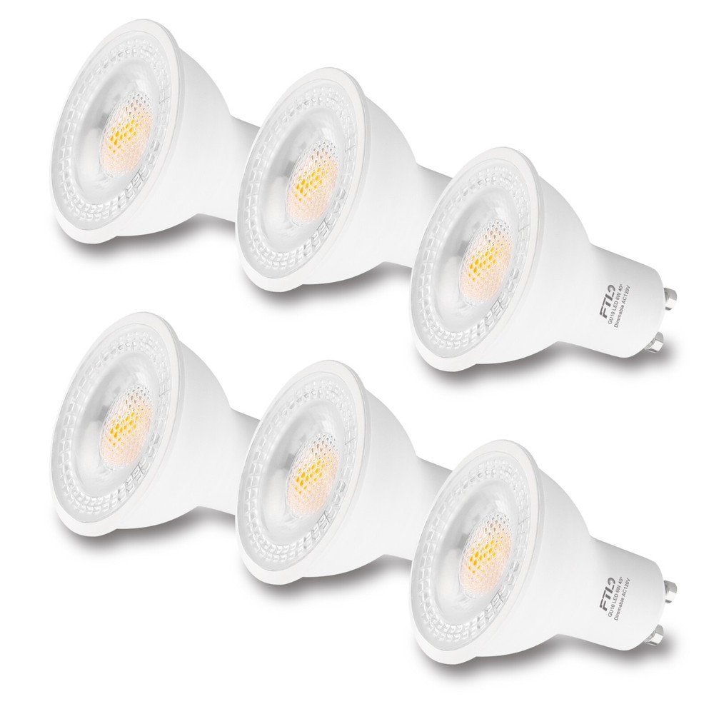 FTL 6-Pack GU10 LED Bulb Dimmable,7W=50W Spot Light 3000K 5000K Warm Cool  White