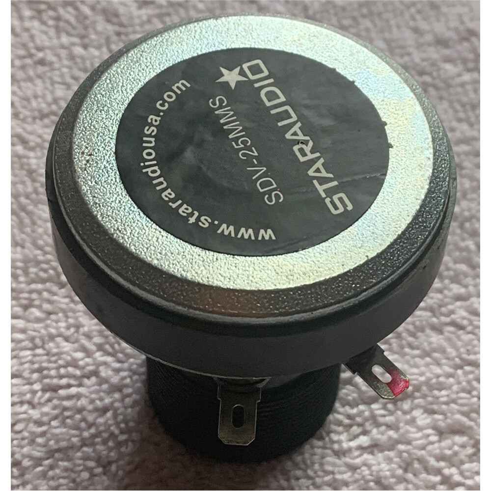 25mm Driver Horn Tweeter Titanium Compression Screw-on for Replacement Speaker