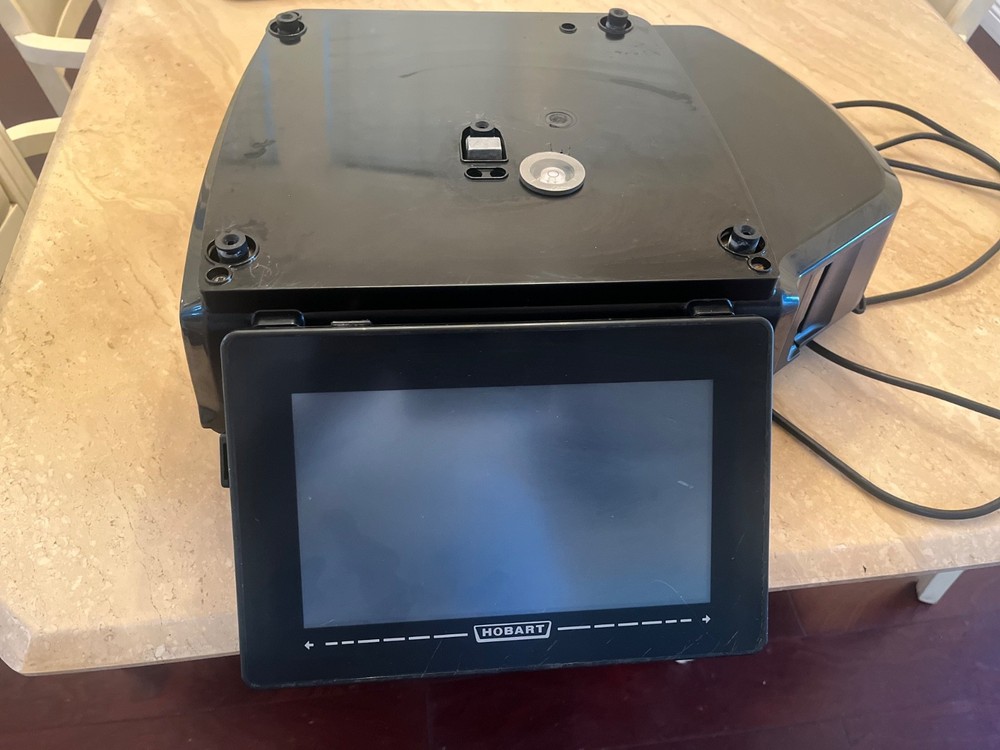 Hobart HTi Scale With Printer, Used Operator Screen & No Customer Display
