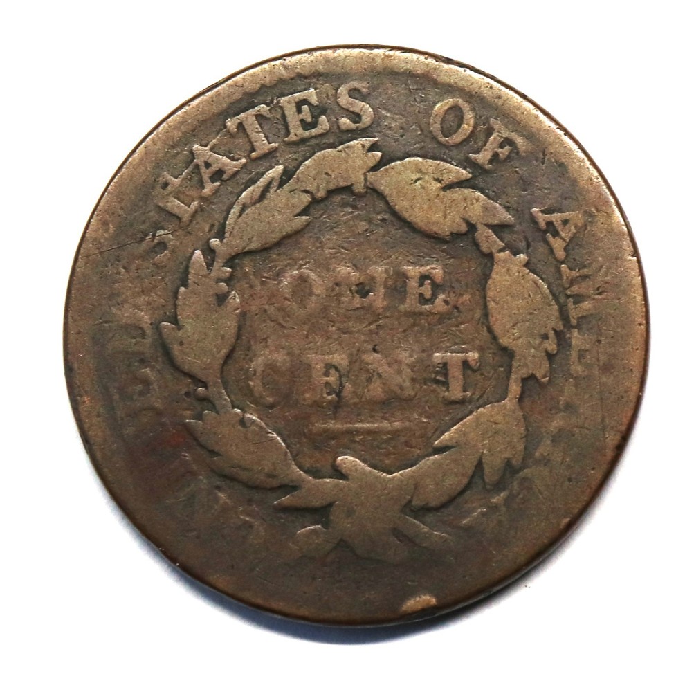 1817 N-17 Coronet/Matron Head Large Cent, VG, R4