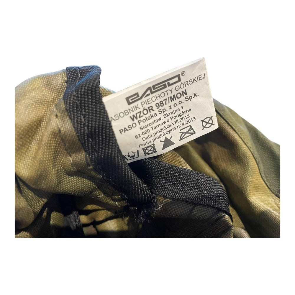 Polish army backpack mountain infantry backpack Dpm WZOR 987B/mon pattern