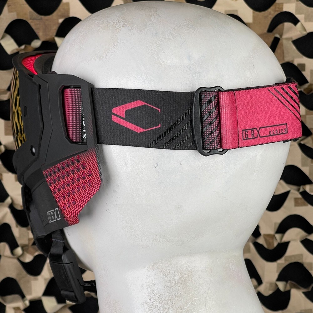 NEW Carbon CRBN Zero GRX Paintball Mask (Less Coverage) - Half-Tone Pink