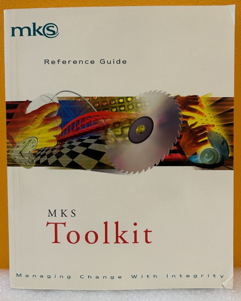 MKS Toolkit IBSN-1-895033-37-3 1997 Reference Guide Manual.