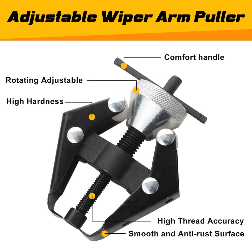 Auto Car Windscreen Windshield Wiper Blade Arm Puller Removal Remover Kit Tool