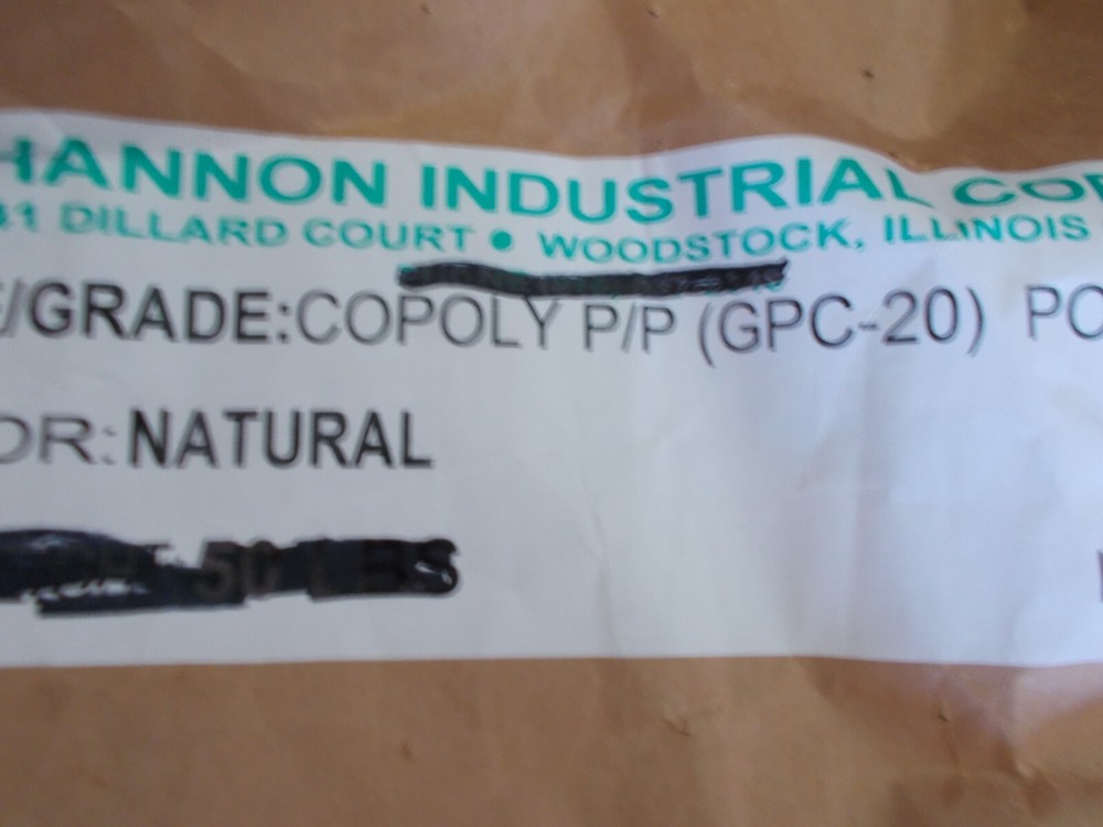 10 LBS POLYPROPYLENE PLASTIC RESIN PELLETS injection molding material NATURAL PP