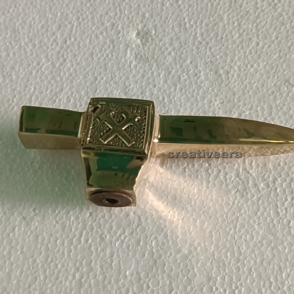 Vintage Style Antique Solid Brass Head Handle For Designer Walking Cane Stick