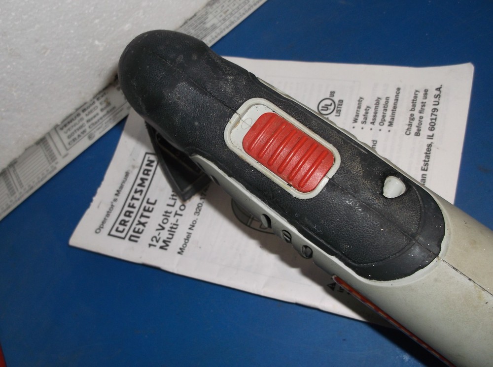 Craftsman Nextec 12-volt Cordless Multi-Tool (bare tool) (GOOD WORKING)