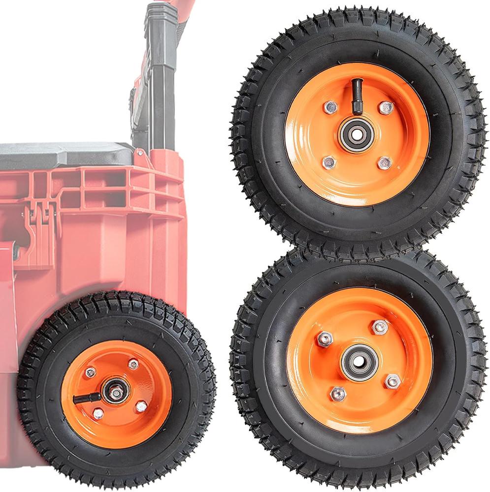 2Pcs Packaout Wheels Compatible with Mil.waukee Rolling Tool Box 48-22-8426, ...