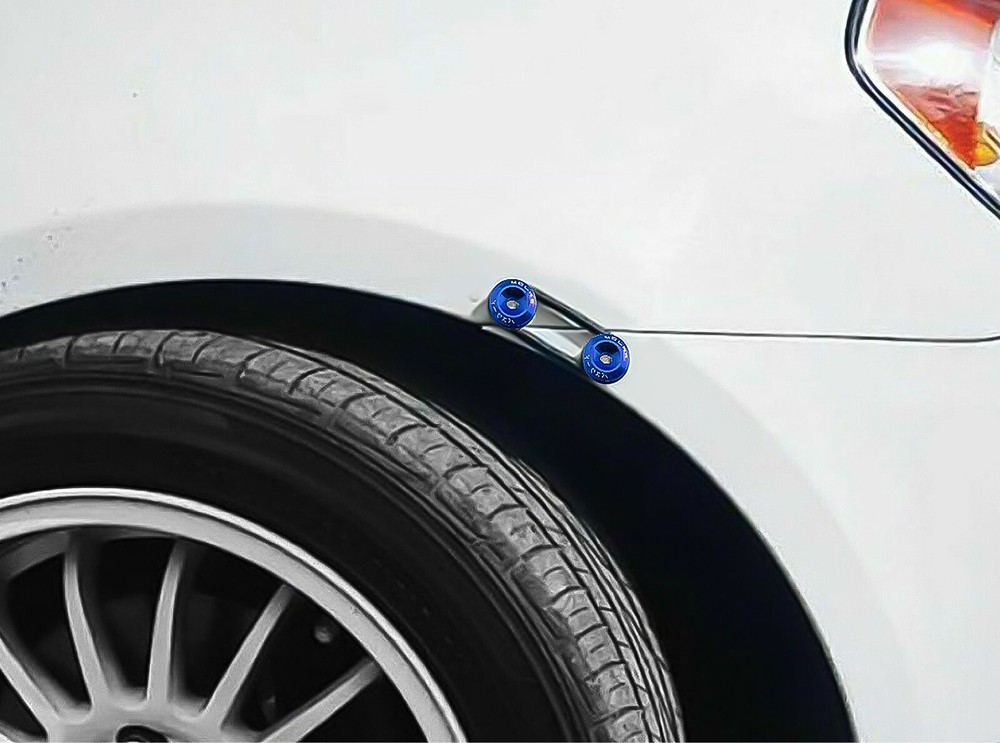 JDM Style Front Bumper Hatch Lids Quick Release Fasteners Kit Auto Accessories