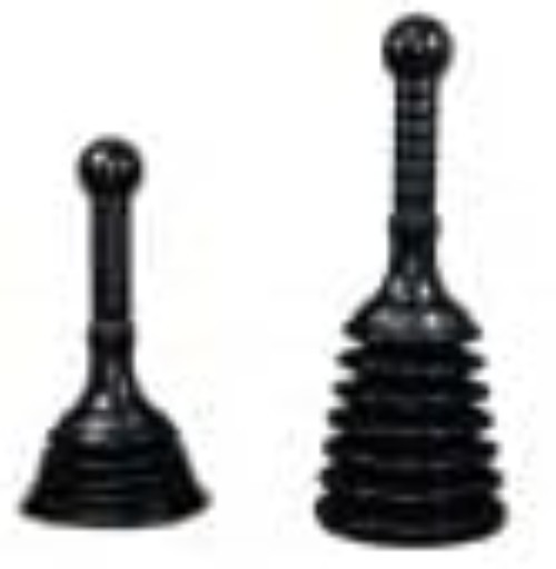 Sink & Drain Plunger Black High Quality Small Powerful for Kitchen Bathroom S...