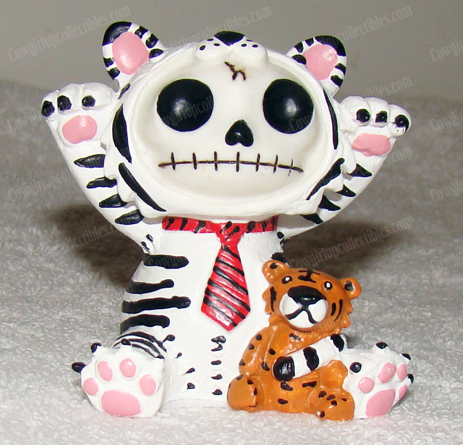 Furrybones White Tigrrr (Summit Collection, Y8211) Skeleton, Tiger