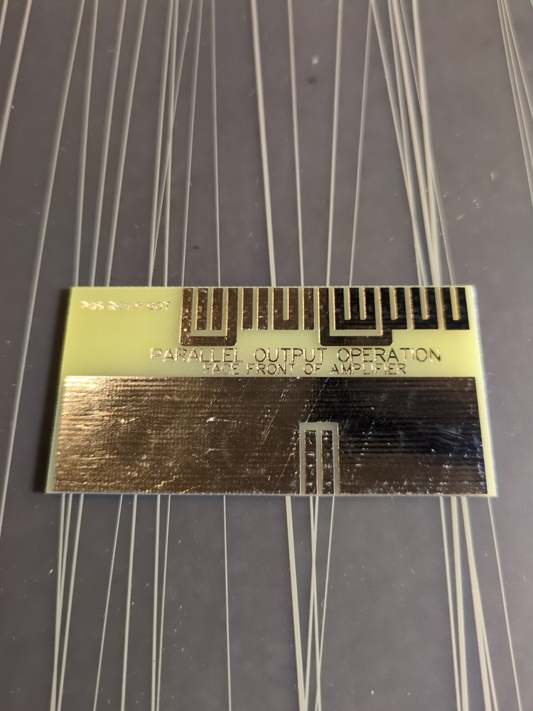 (1) Hifonics Generation X Parallel Output System Card Old School Rare