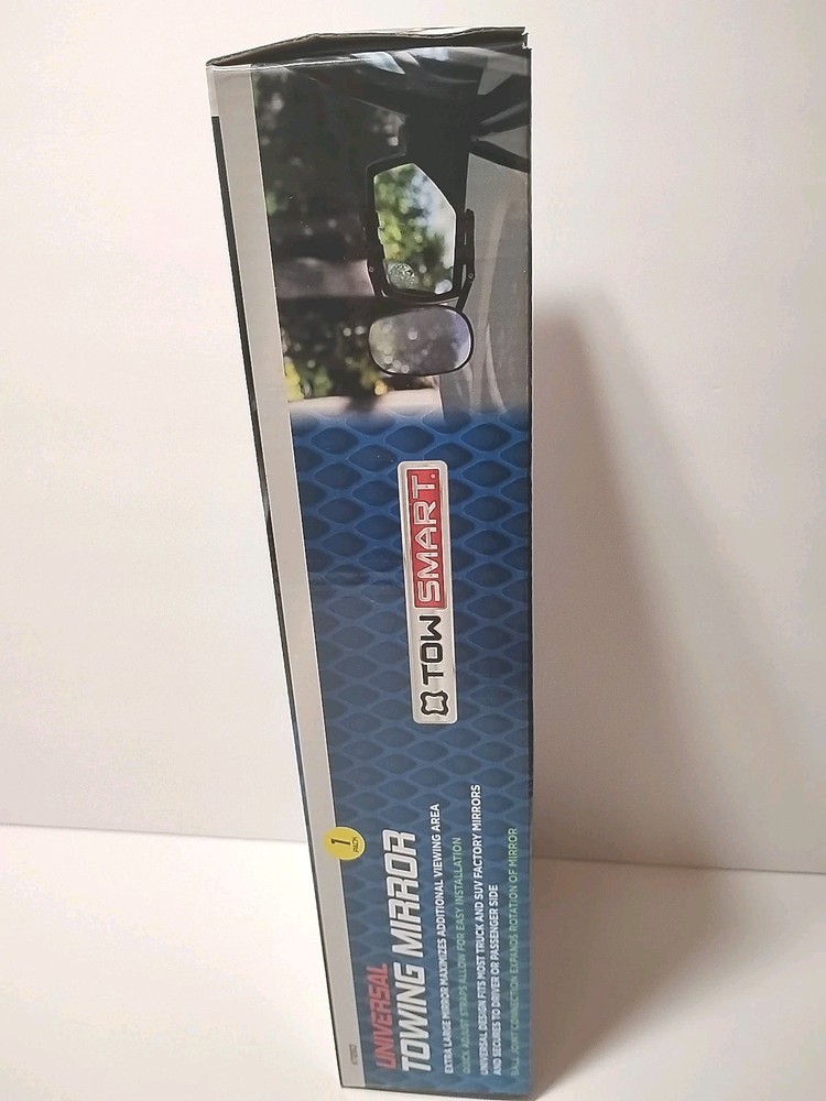 TOW SMART UNIVERSAL EXTRA LARGE TOWING MIRROR-Open Box