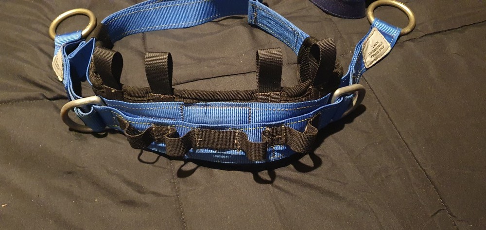 Adjustable Climbers Belt W/Side D's