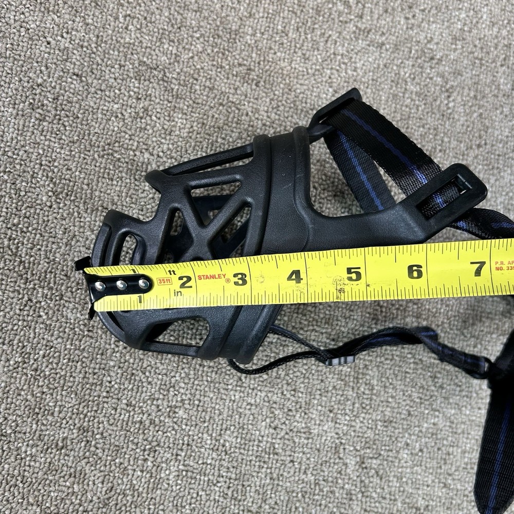 BARKLESS Dog Muzzle Basket Muzzle For Biting Chewing And Scavenging Black Large