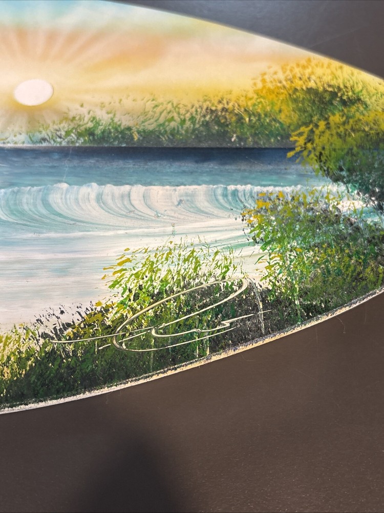 Hand Painted Mini 21.5 inch Surfboard