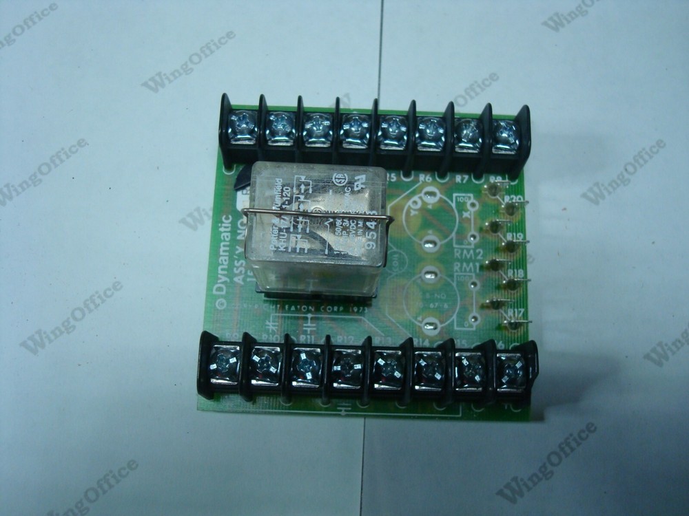 DYNAMATIC 15-240-5 RELAY CIRCUIT BOARD