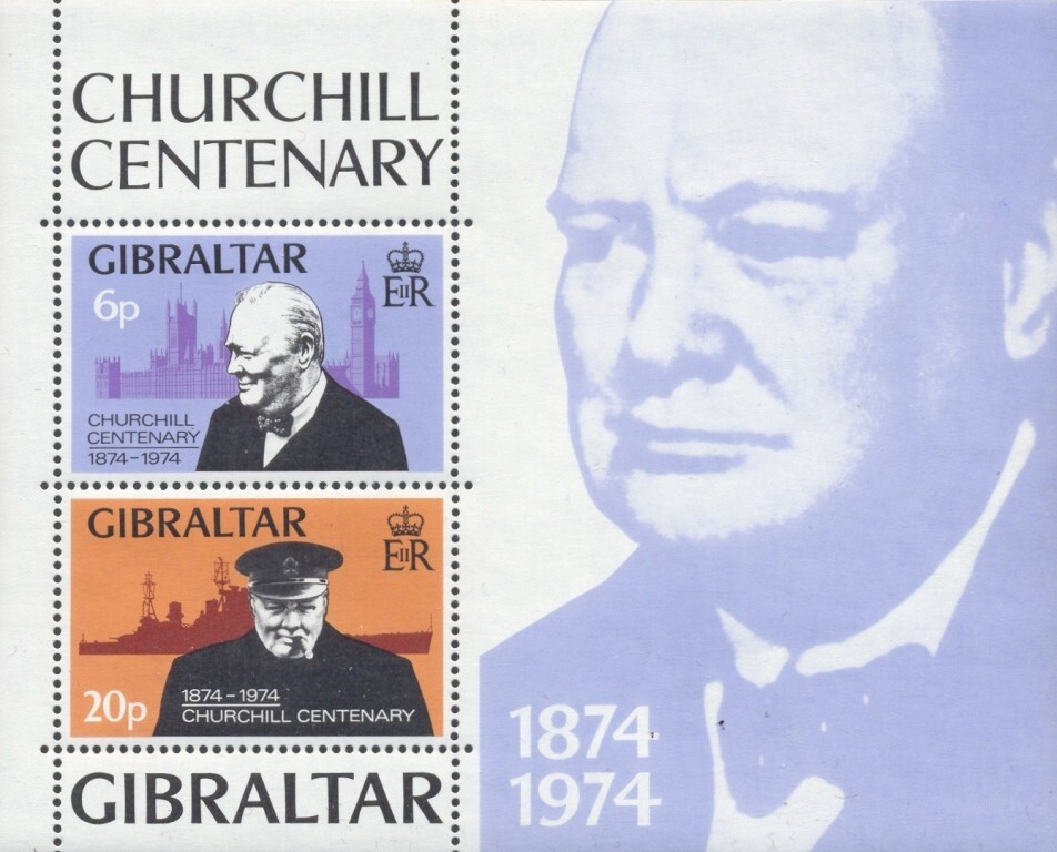 Gibraltar Scott #'s 316 - 317a MNH
