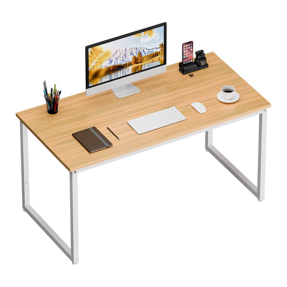 Home Office Desk 47'' Laptop PC Computer Table Writing Table Rectangle Natural