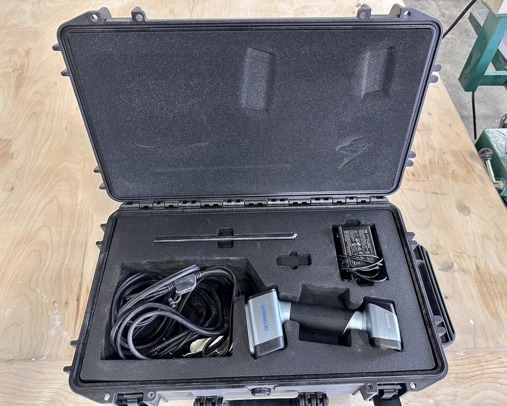 Einscan HX Handheld 3D Scanner in Wheeled Hard Case, Barely Used