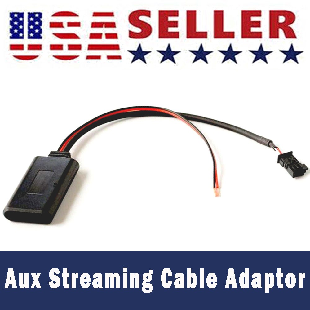 Bluetooth aux Streaming  cable adaptor For Mercedes W211 E CLS Command US
