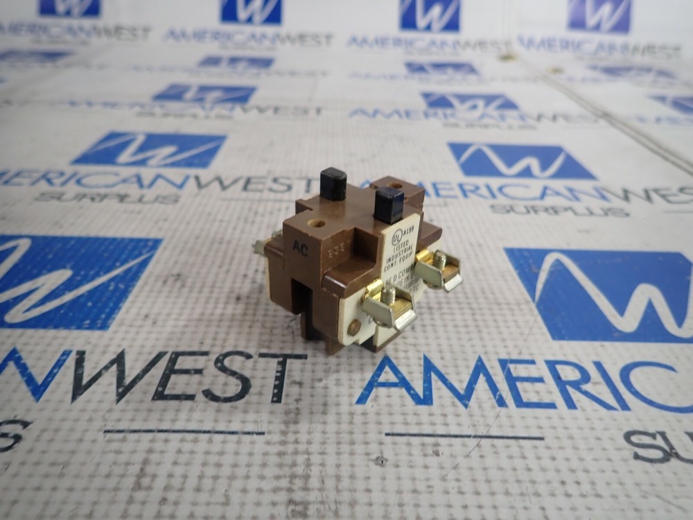 SQUARE D 9001 TYPE TC CONTACT BLOCK