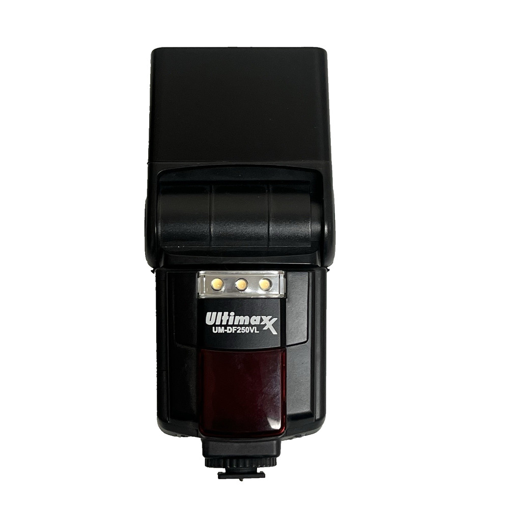 ULTIMAXX DF250 DSLR Universal Automatic LED Video Light With Flash