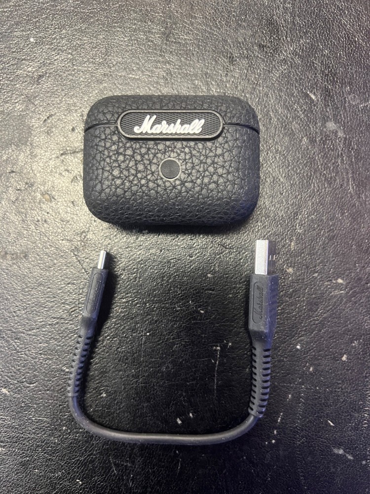 Genuine  Marshall Motif ANC  Bluetooth Earbuds - CHARGING CASE ONLY