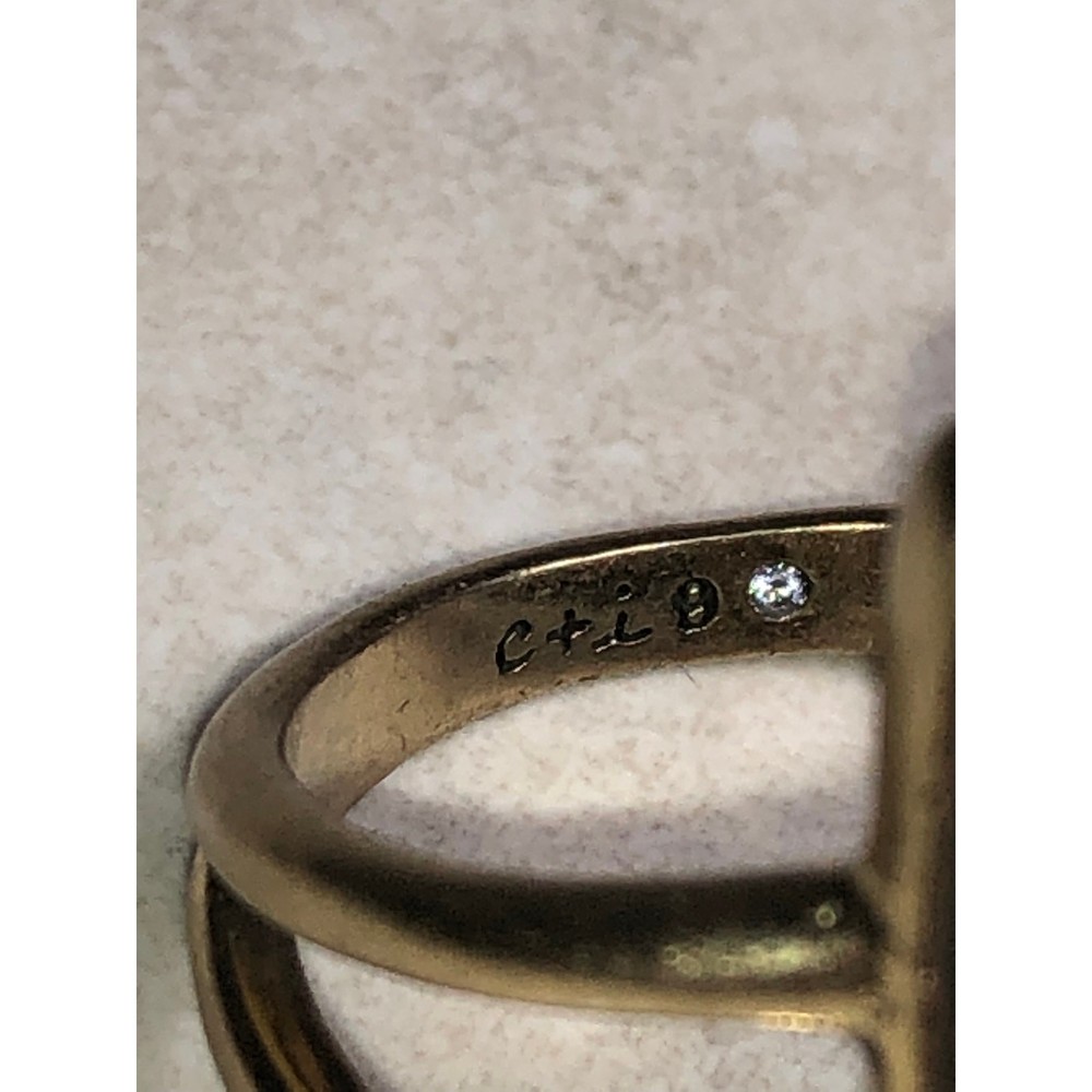 CHLOE + ISABEL aurora statement ring-R079a