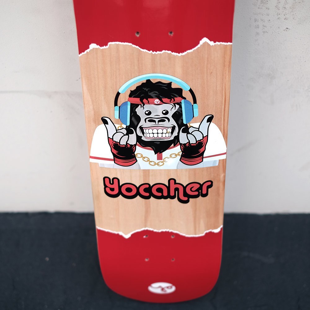 Graphic Skateboard 7.75" Complete - Chimp Series - Hear No Evil