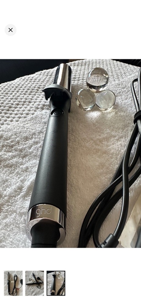 ghd 1 1/4 inch Soft Curl Iron - Black