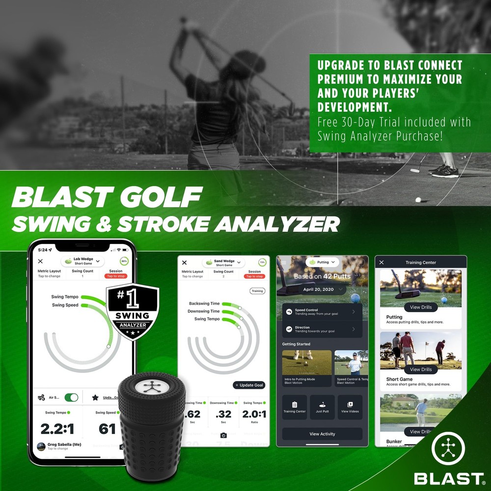 Golf Stroke Counter - Accurate Shot Tracker for Improved Performance
