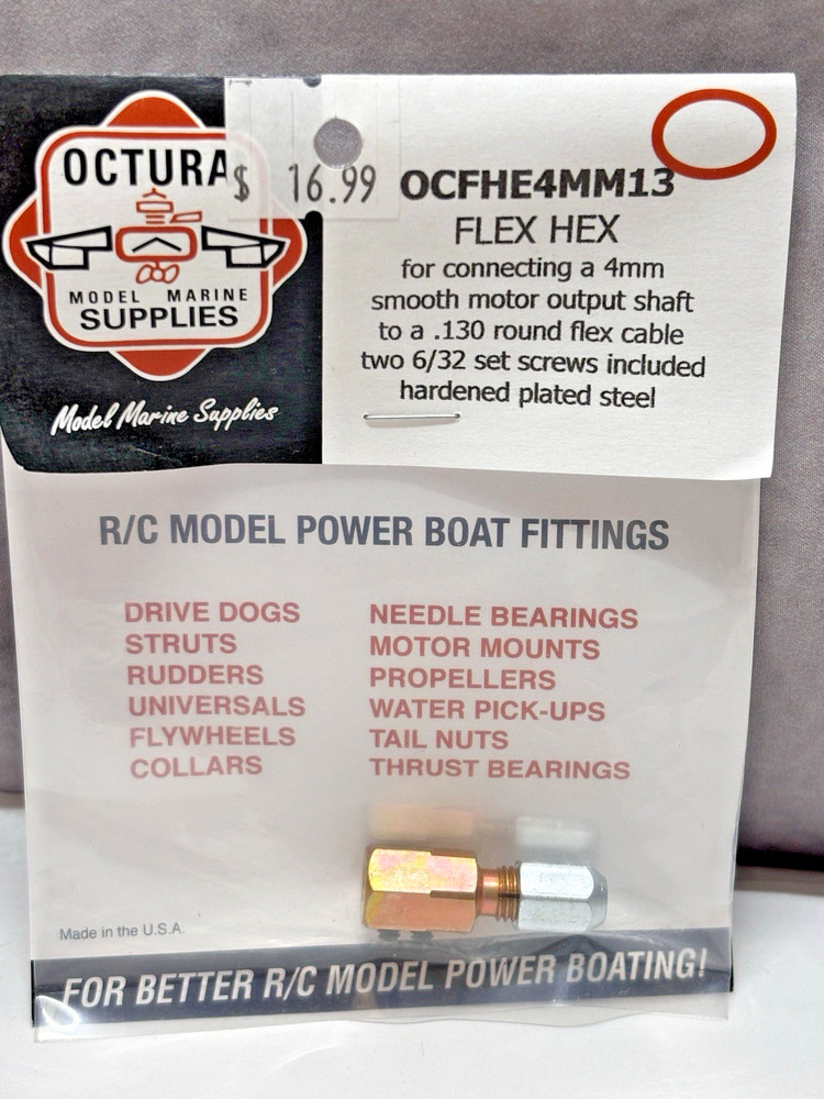 OCTURA OCFHE4MM13 Flex Hex  NEW