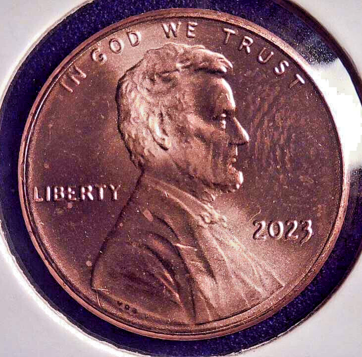 2023 P Lincoln Shield Penny Cent, EXTRA "V"