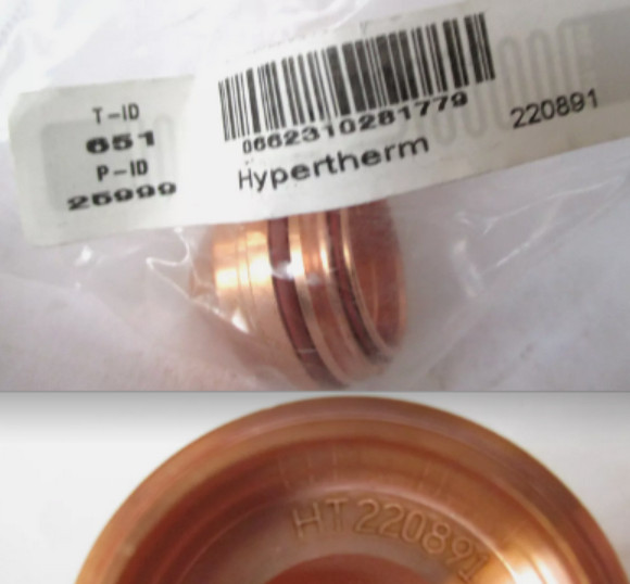 New Hypertherm 220891 Nozzle for Hypro2000/Maxpro200,  50A